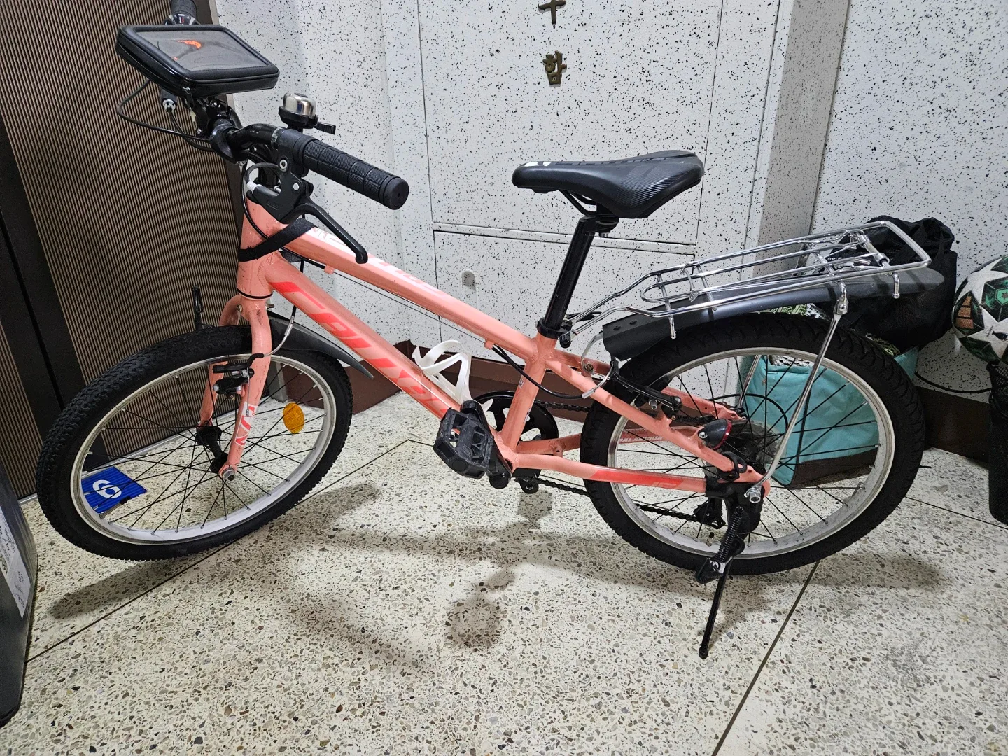 삼천리 칼라스 JR 20인치 핑크 자전거