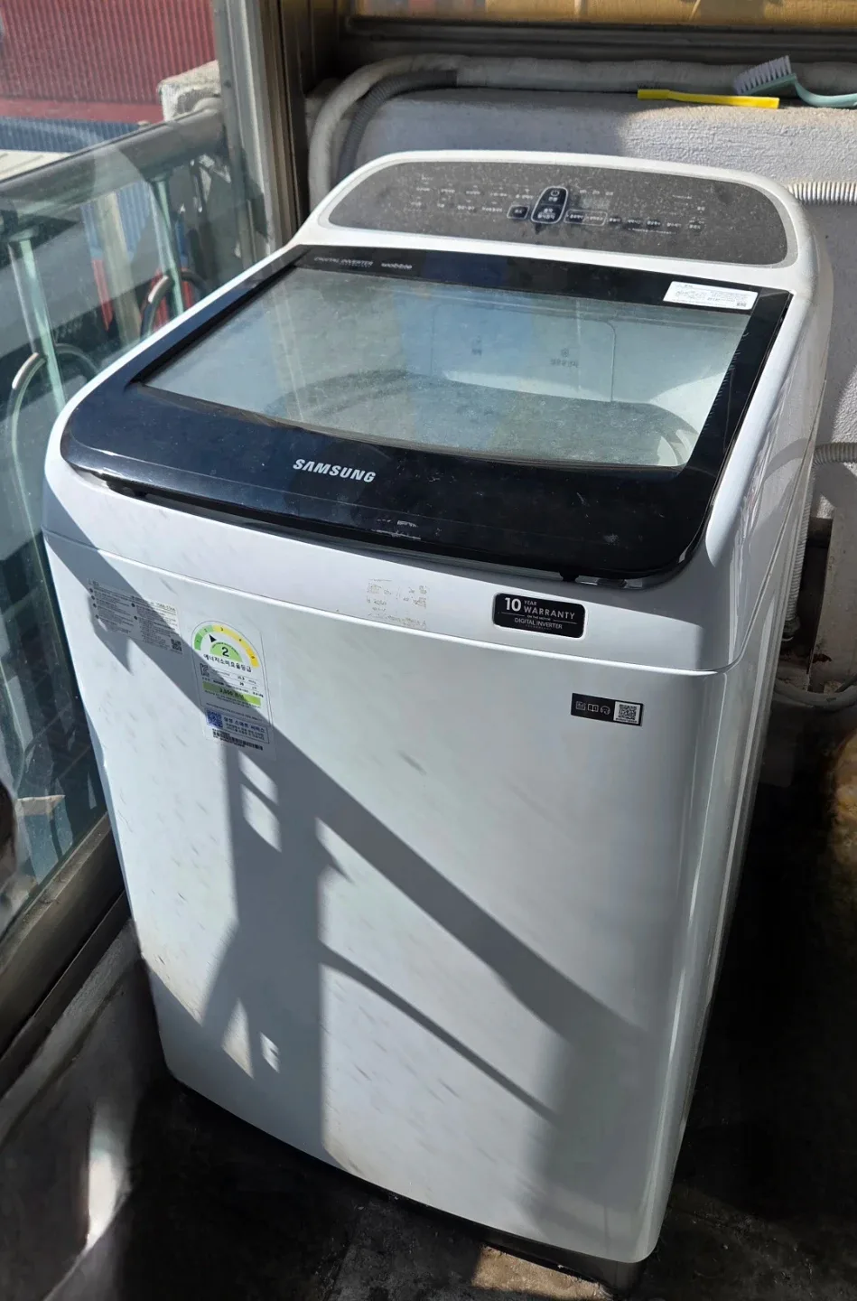 삼성 통돌이 세탁기 WA10T5262BW 10kg