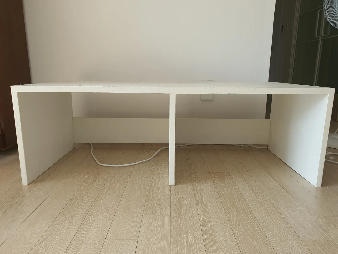 원목 선반 좌식 책상