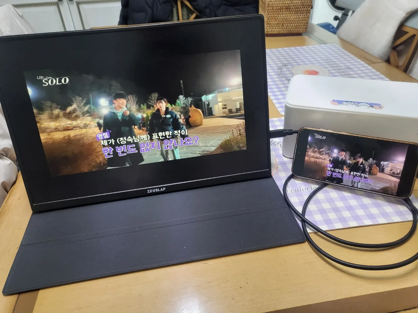 ZEUSLAP p16 휴대용 모니터