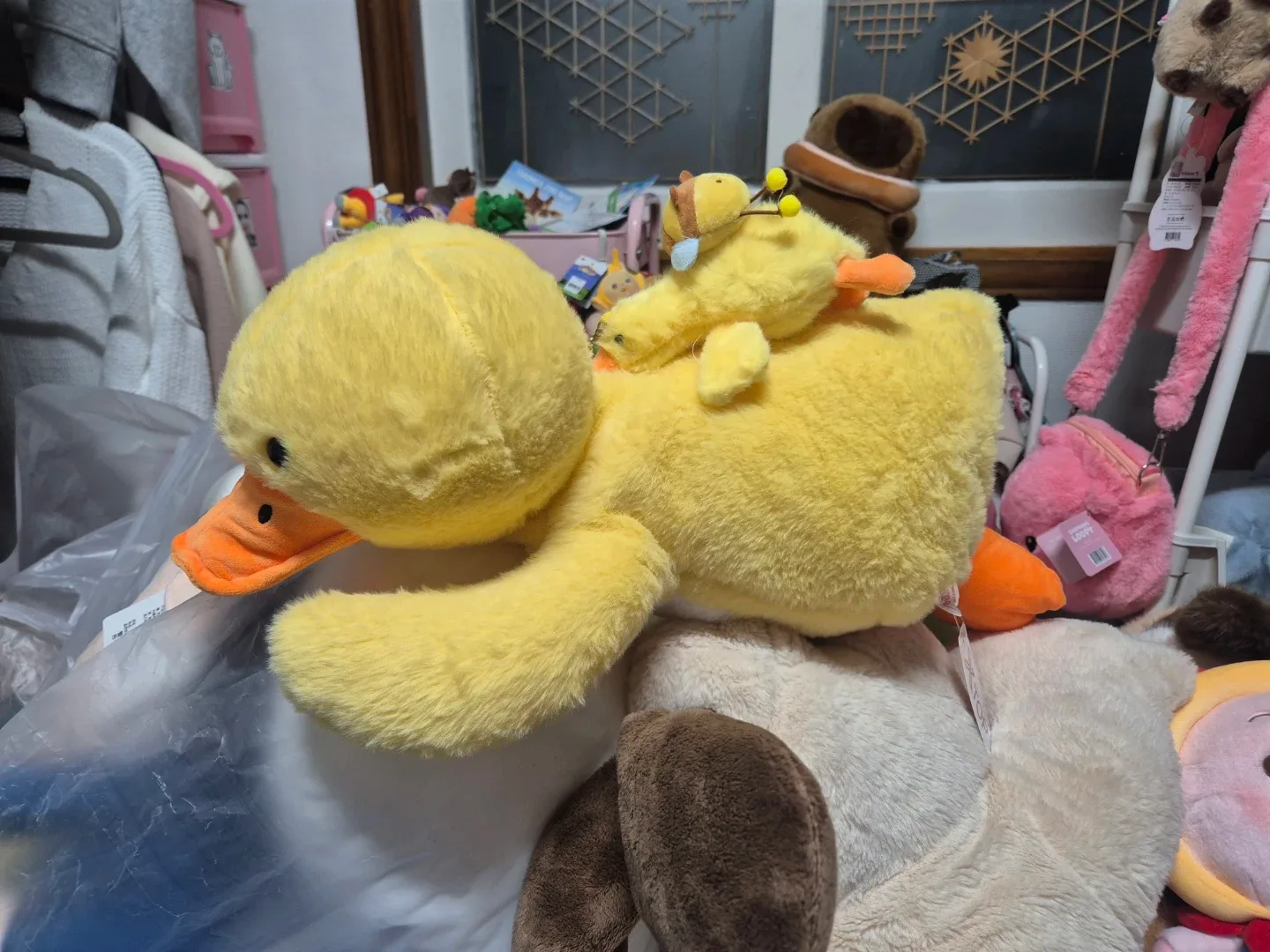 오리 인형+키링 세트💛덤도 증정!