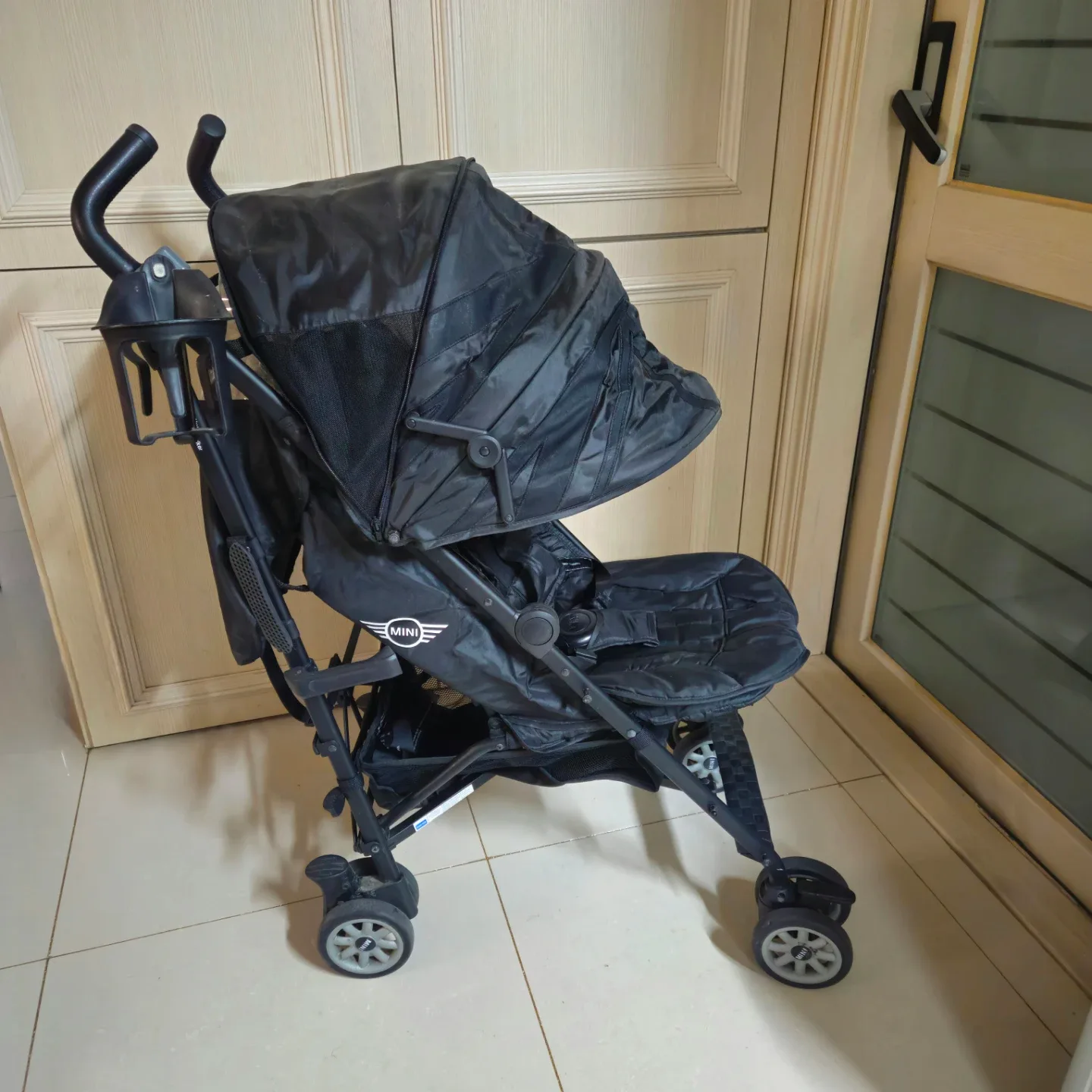 미니버기 XL 휴대용 유모차 블랙