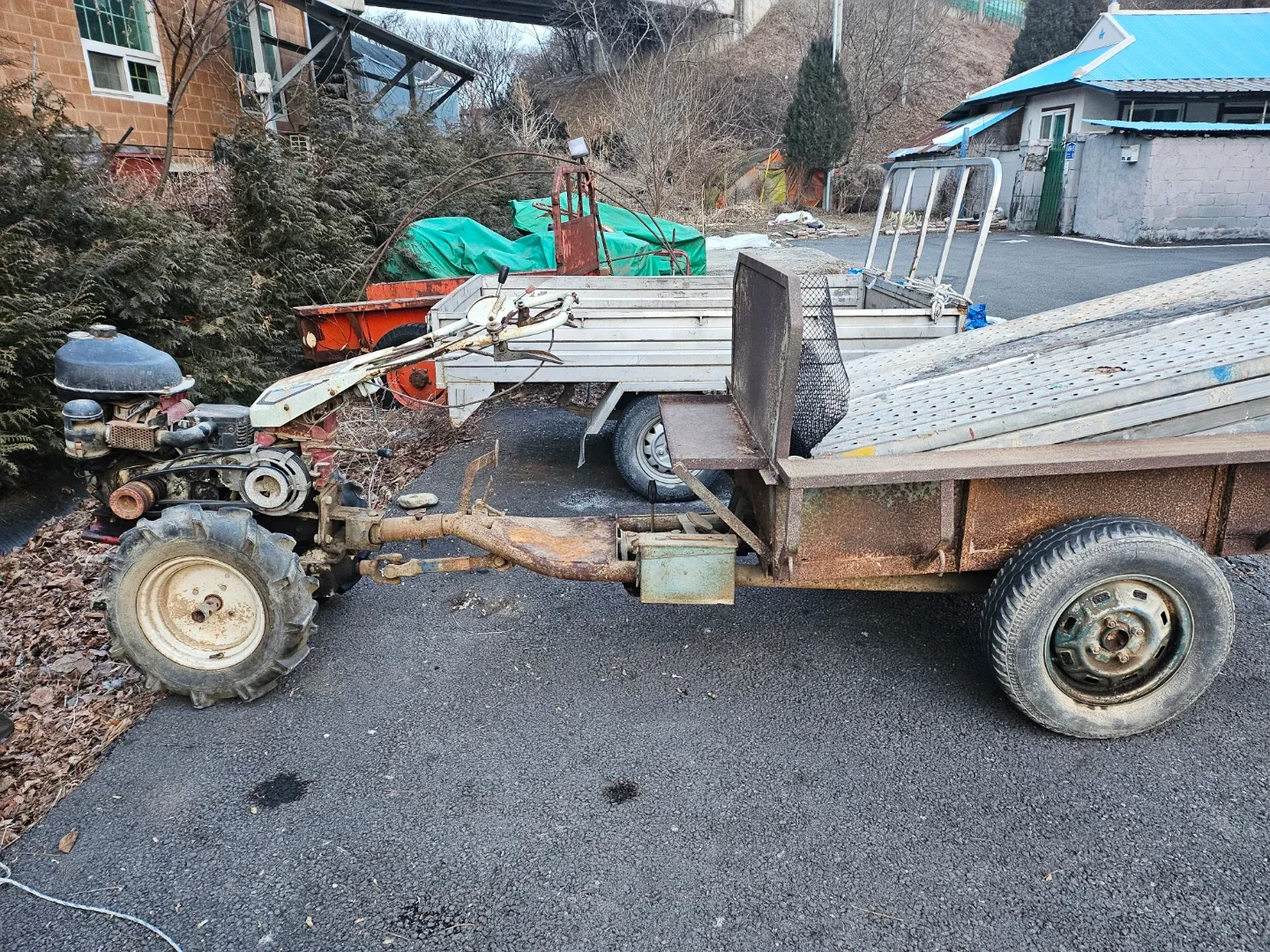 아세아관리기 (4륜구동장착.트레일러 포함)