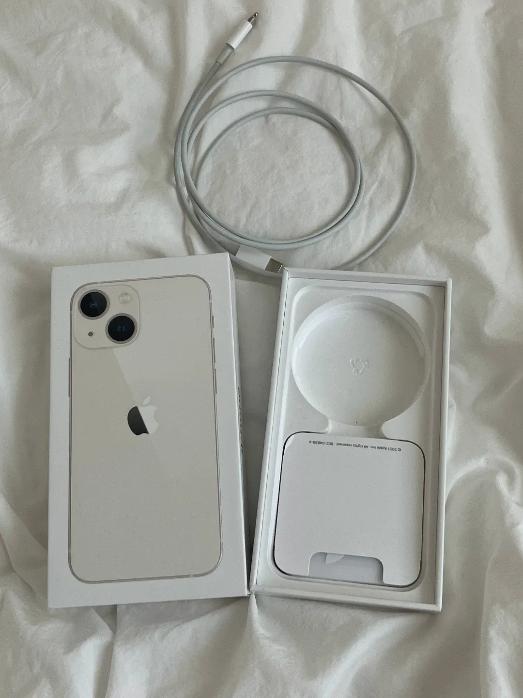 아이폰13미니 화이트 배터리효율 92퍼