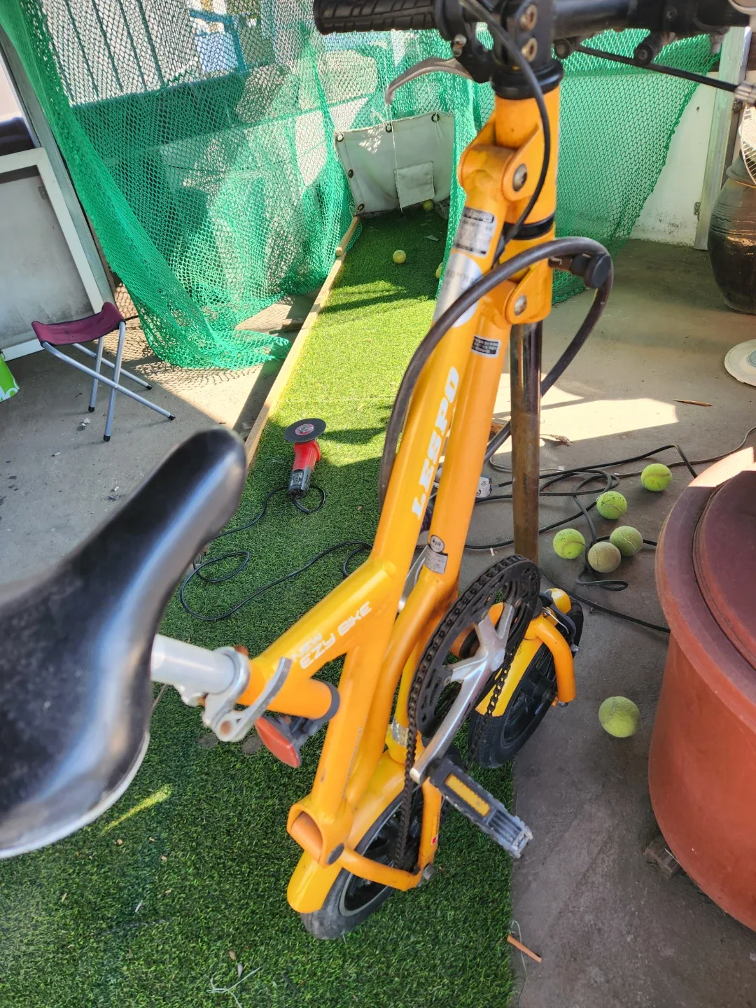 레스포 이지바이크 접이식 미니 자전거