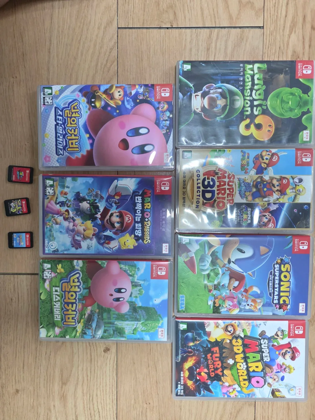 닌텐도 스위치 게임칩 10개 모음