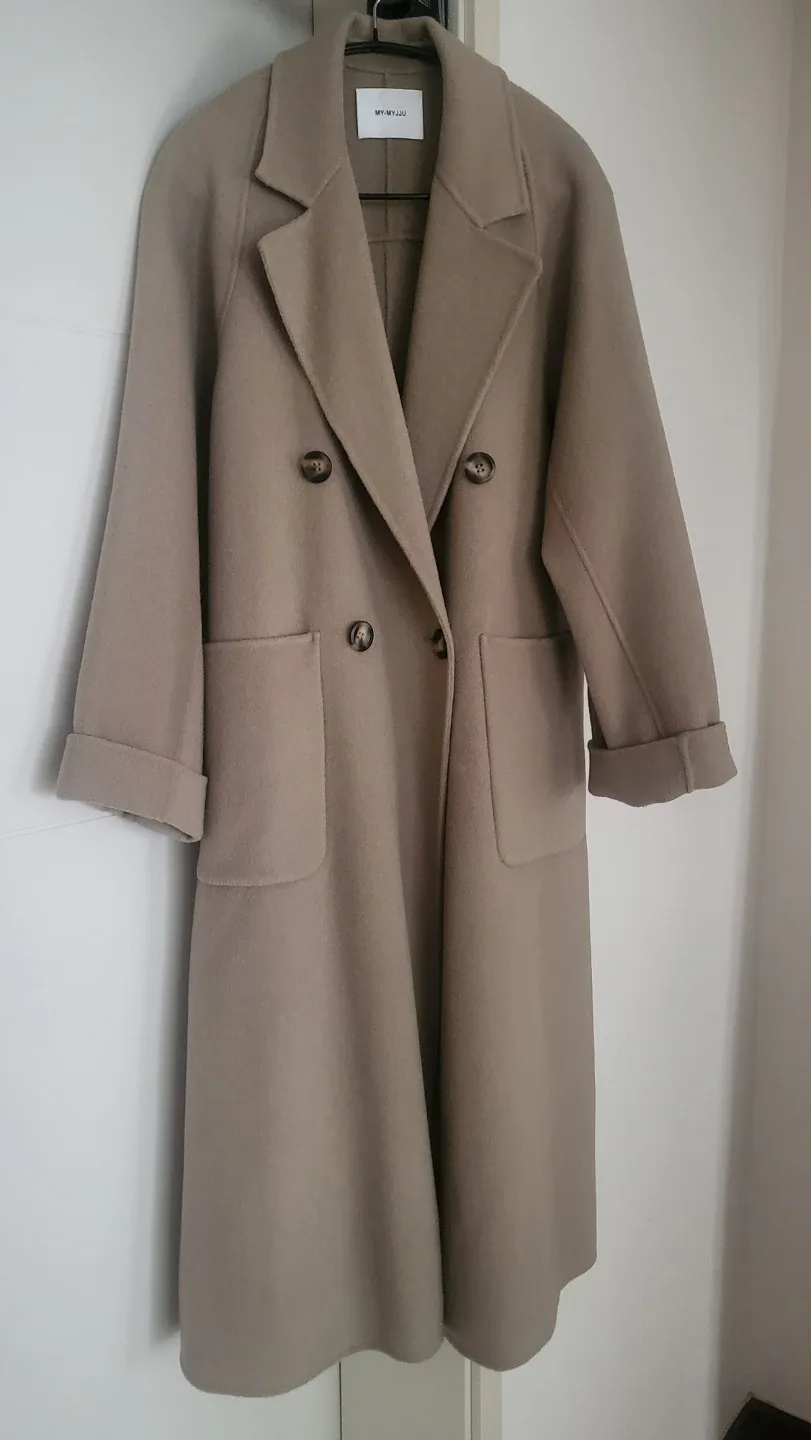 MYMYLUI 롱 코트 베이지