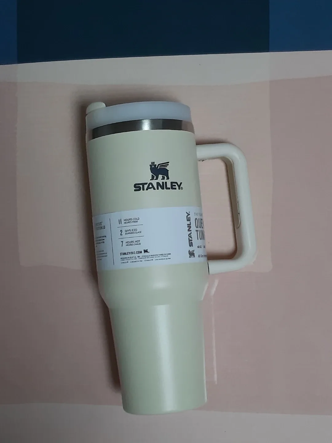스탠리 텀블러 크림 1.18L (새상품)