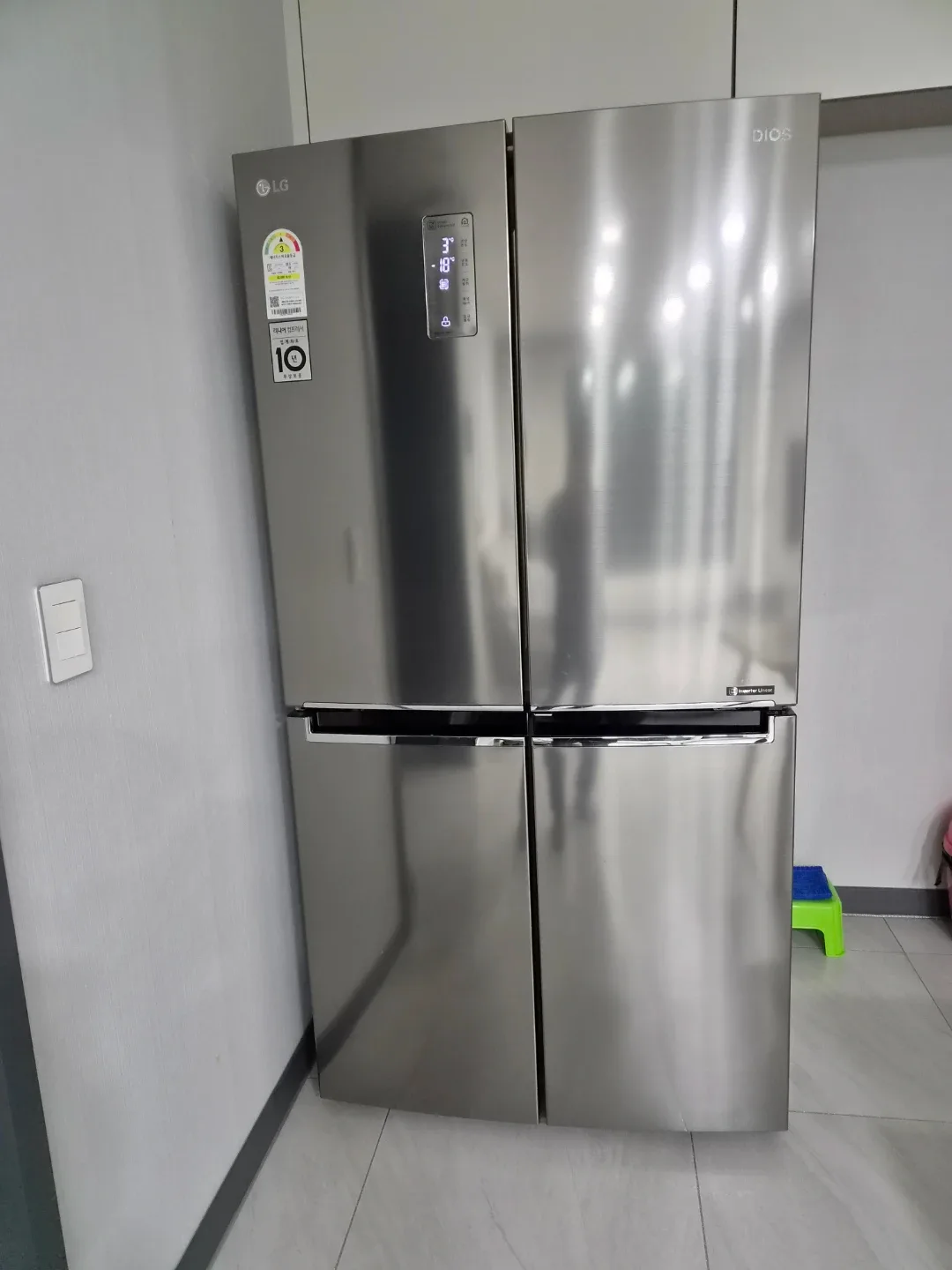 LG DIOS 4도어 냉장고