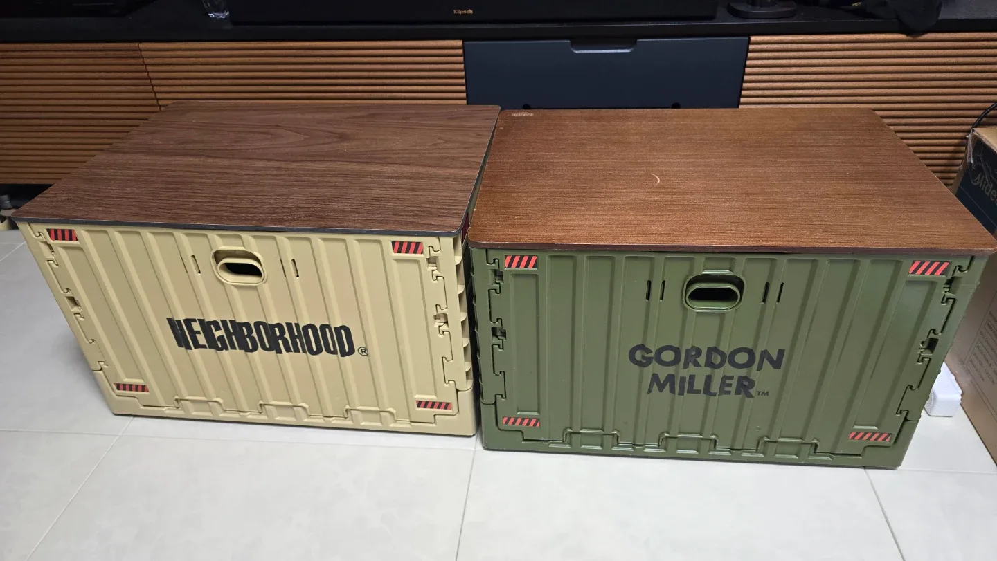 카고 컨테이너 캠핑 폴딩박스 팝니다(카기만구매가능)