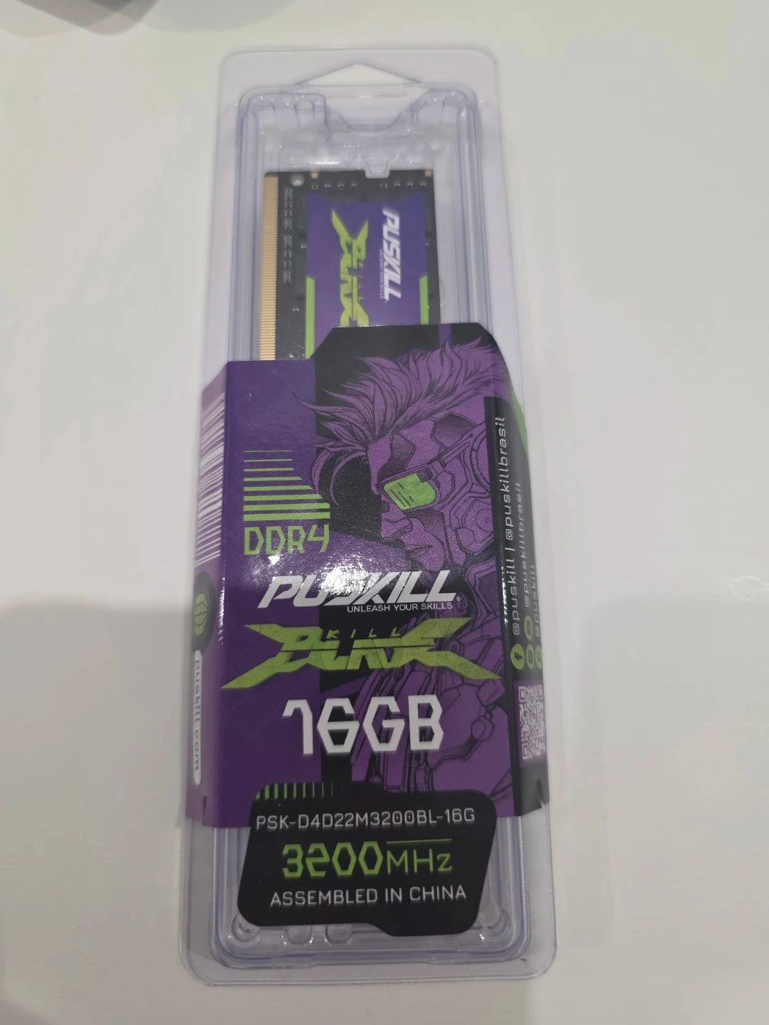 미개봉 Puskill DDR4 16GB 3200MHz 램