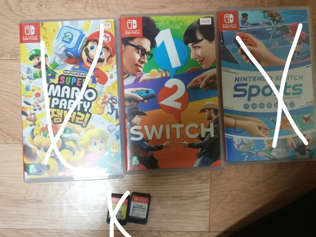 닌텐도 스위치 게임칩 모음