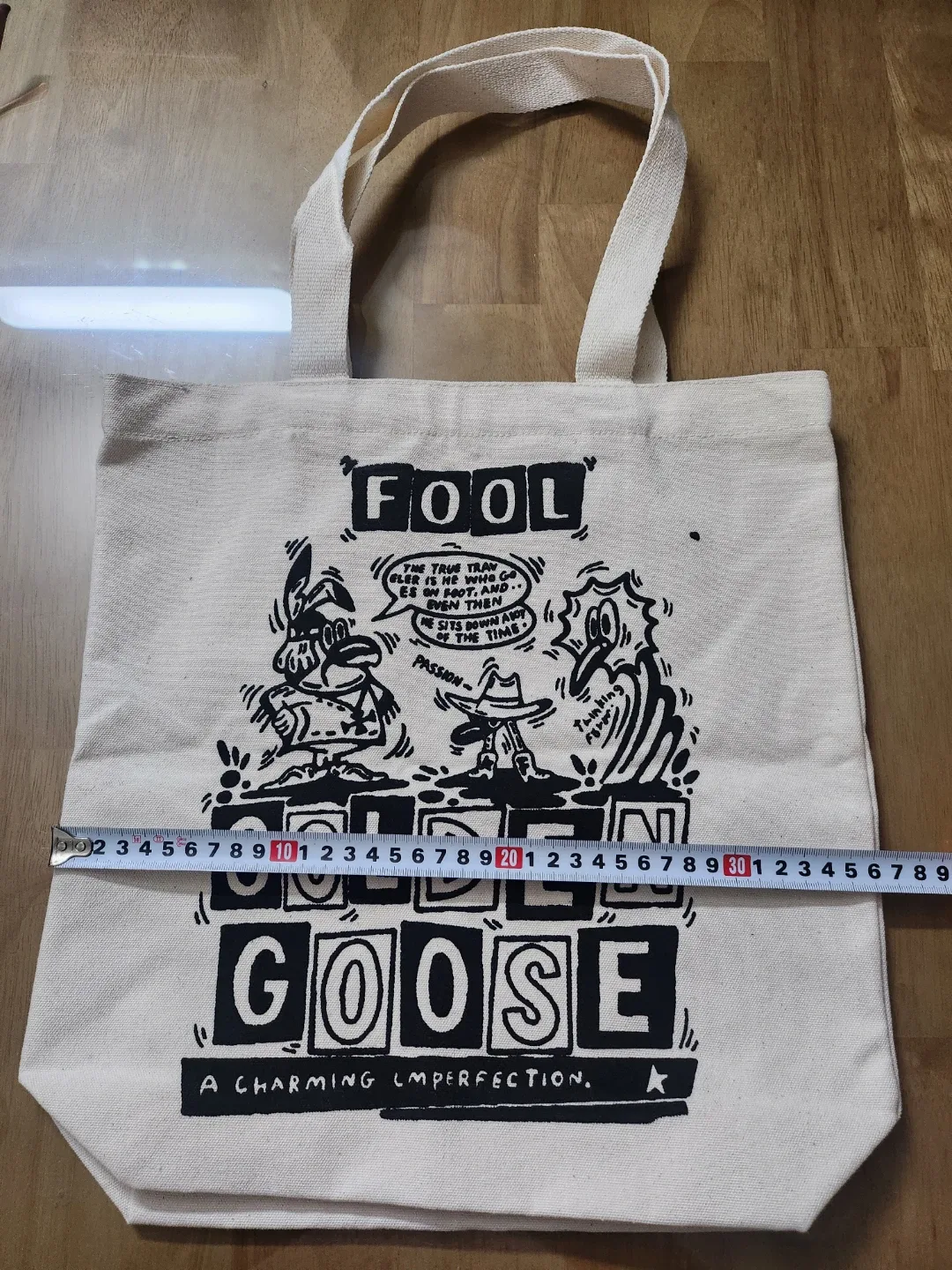 골든구스 프린팅 에코백