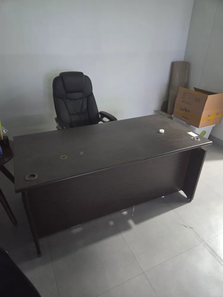 사무용 책상 의자세트 브라운판매급처