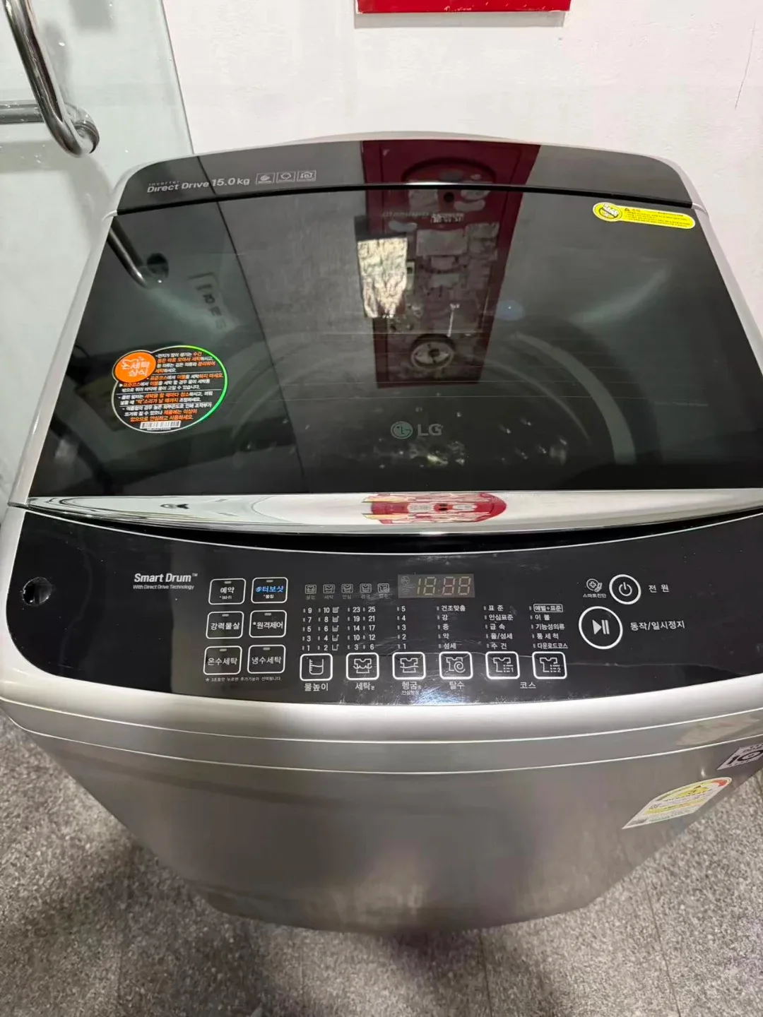 LG 통돌이 세탁기 15kg. 배달가능