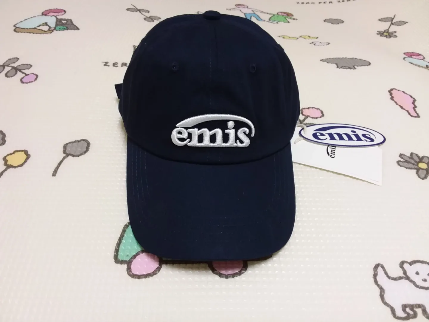 Emis 이미스 볼캡모자 블랙 네이비 그린 새제품