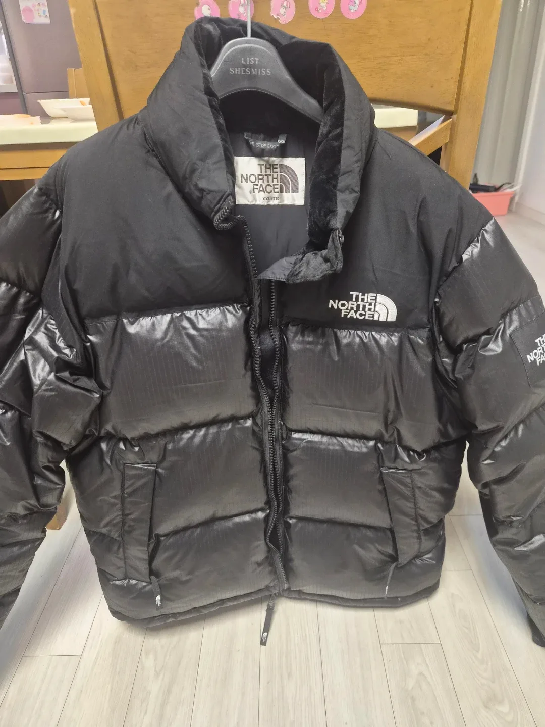 노스페이스 화이트 라벨 노벨티 눕시 블랙 2XL (110사이즈) 정품 판매합니다.
