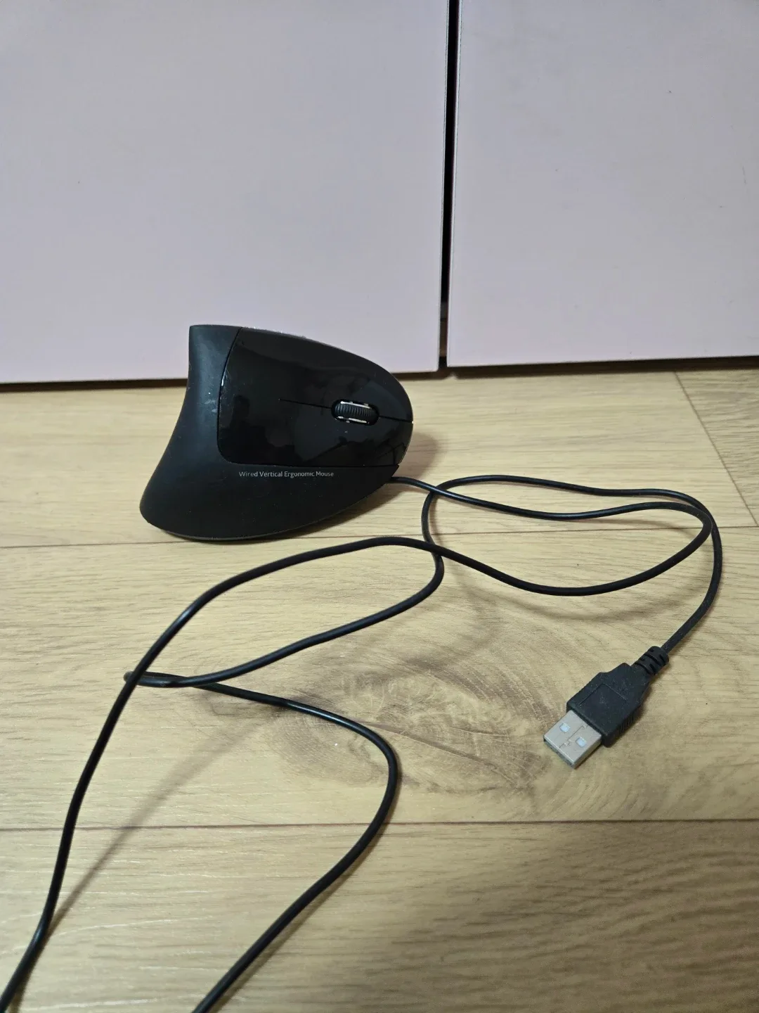 TG 삼보 유선 버티컬 마우스 블랙