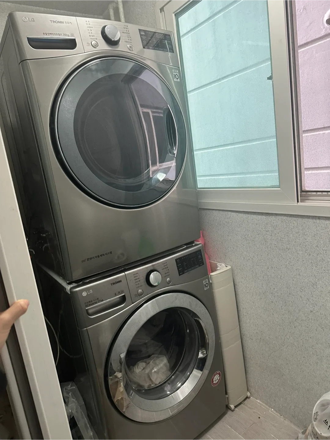 LG 트롬 세탁기 건조기 세트