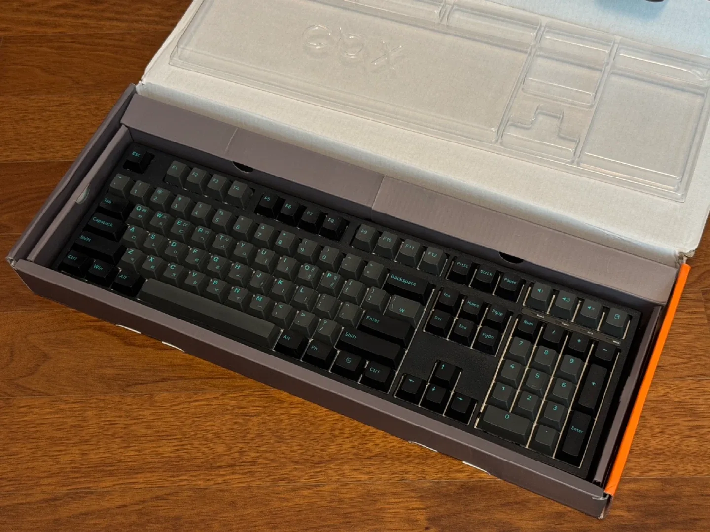 ABKO CX108G 기계식 키보드(화이트 LED) + 애플 EarPods 3.5