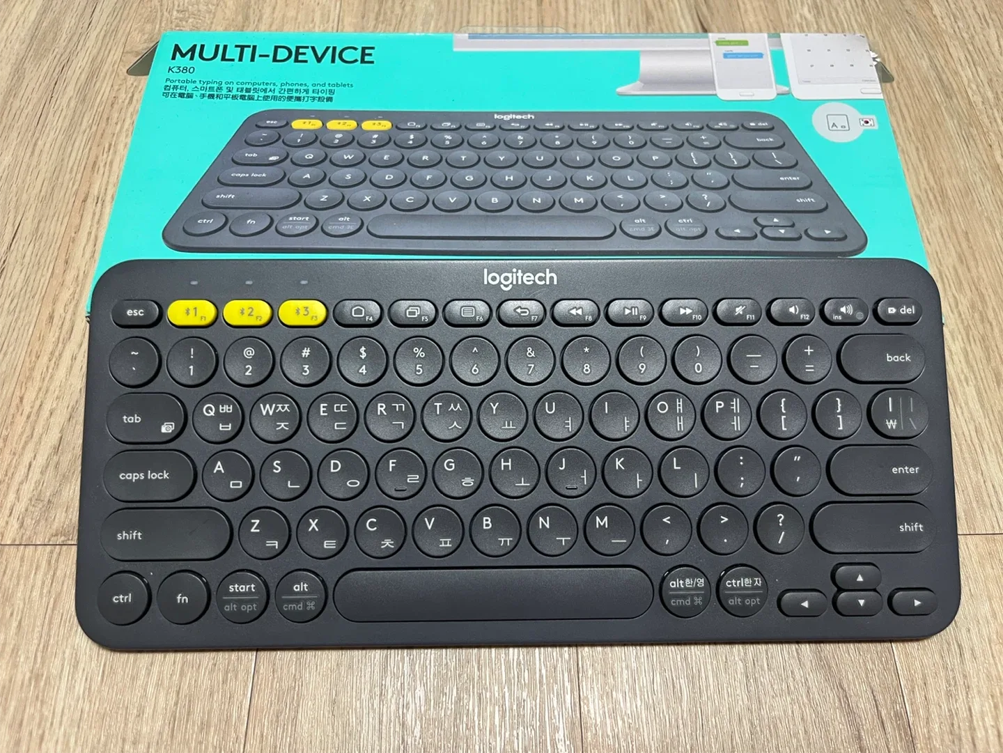 로지텍 K380 멀티 디바이스 키보드