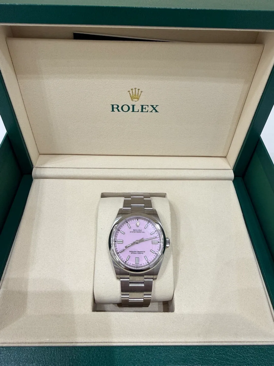 롤렉스 오이스터 퍼페츄얼 캔핑 36mm