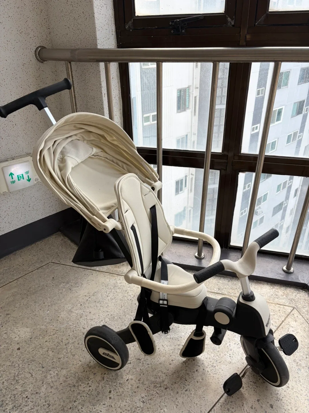 아기자전거유모차