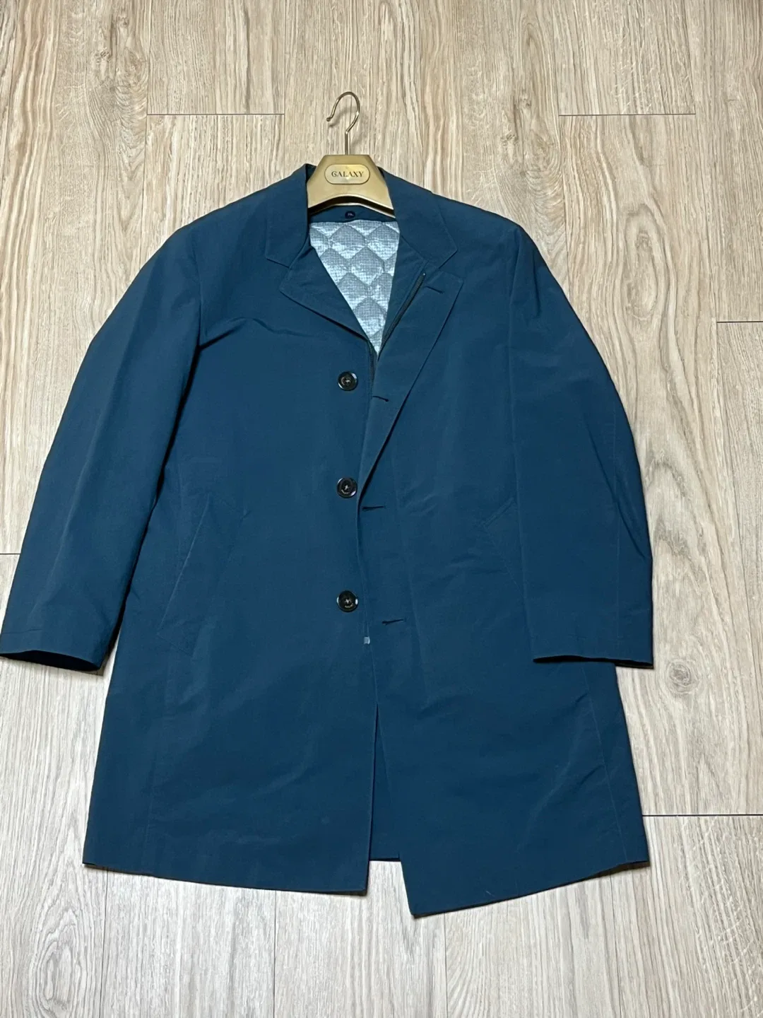 95 갤럭시 남성 네이비 코트