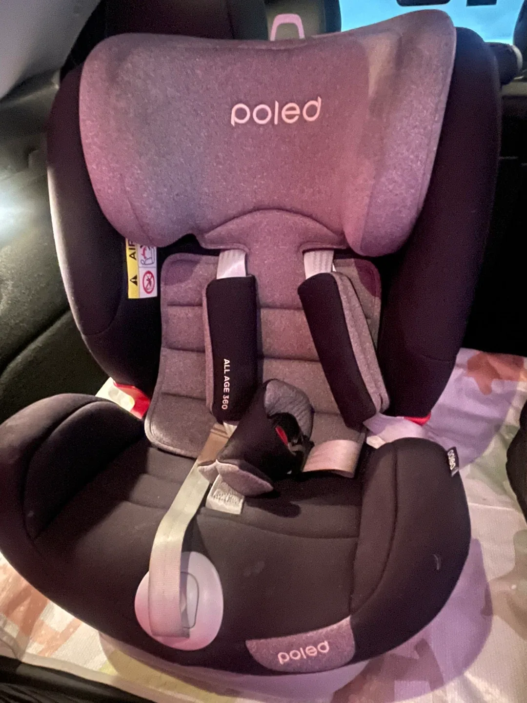 폴레드 올에이지 360 회전형 카시트 팝니다!