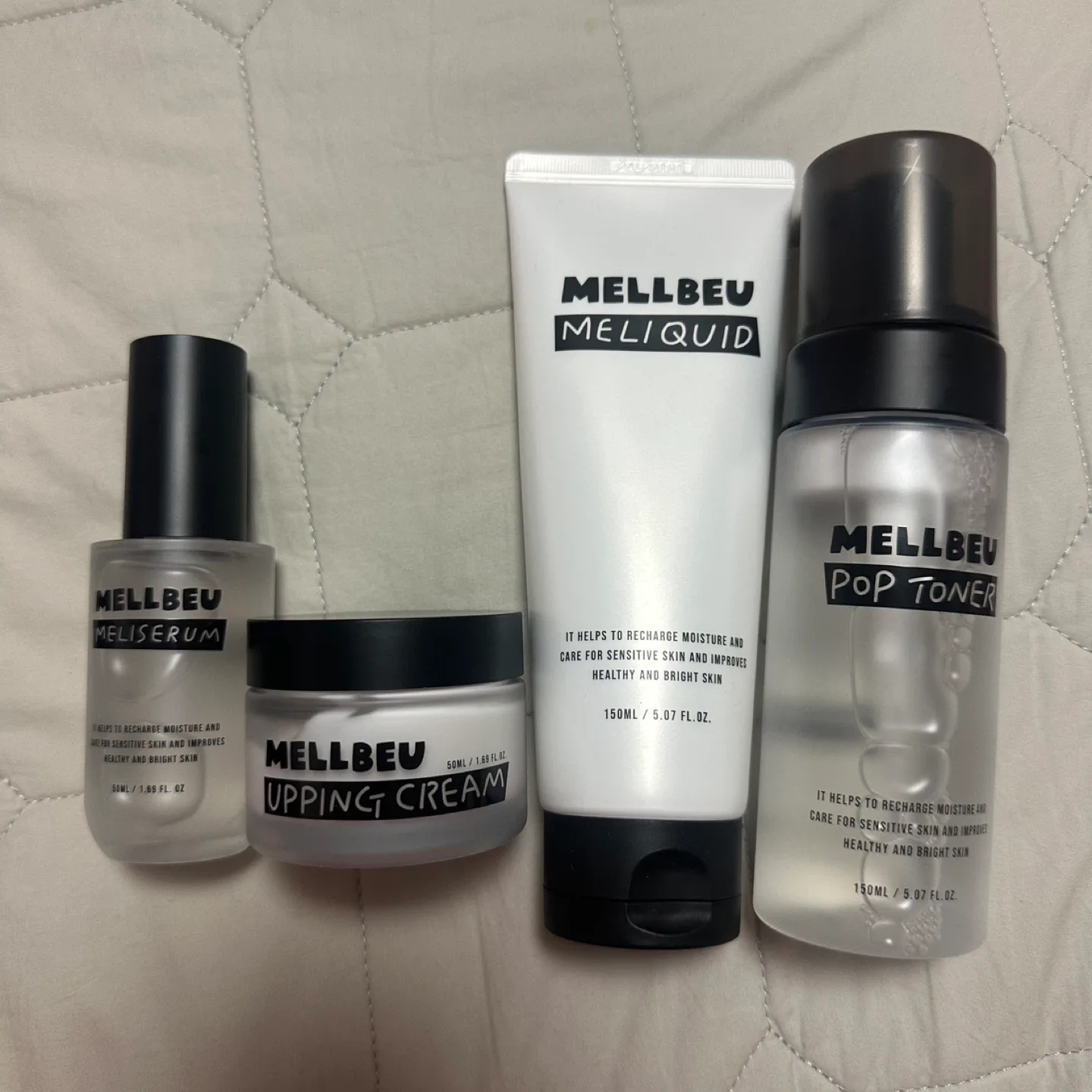 멜비유 기초화장품 세트 (멜리세럼, 어핑 크림 외)