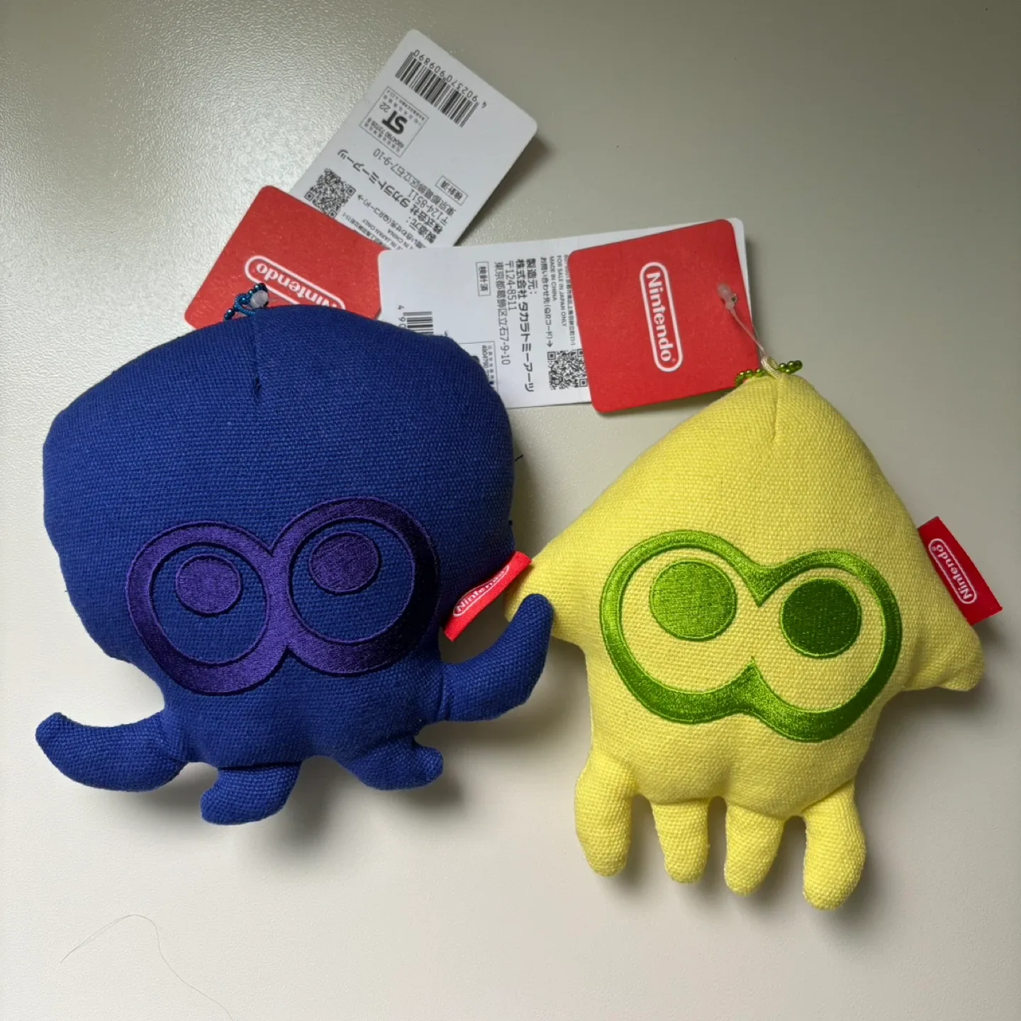 닌텐도 스플래툰 인형 키링