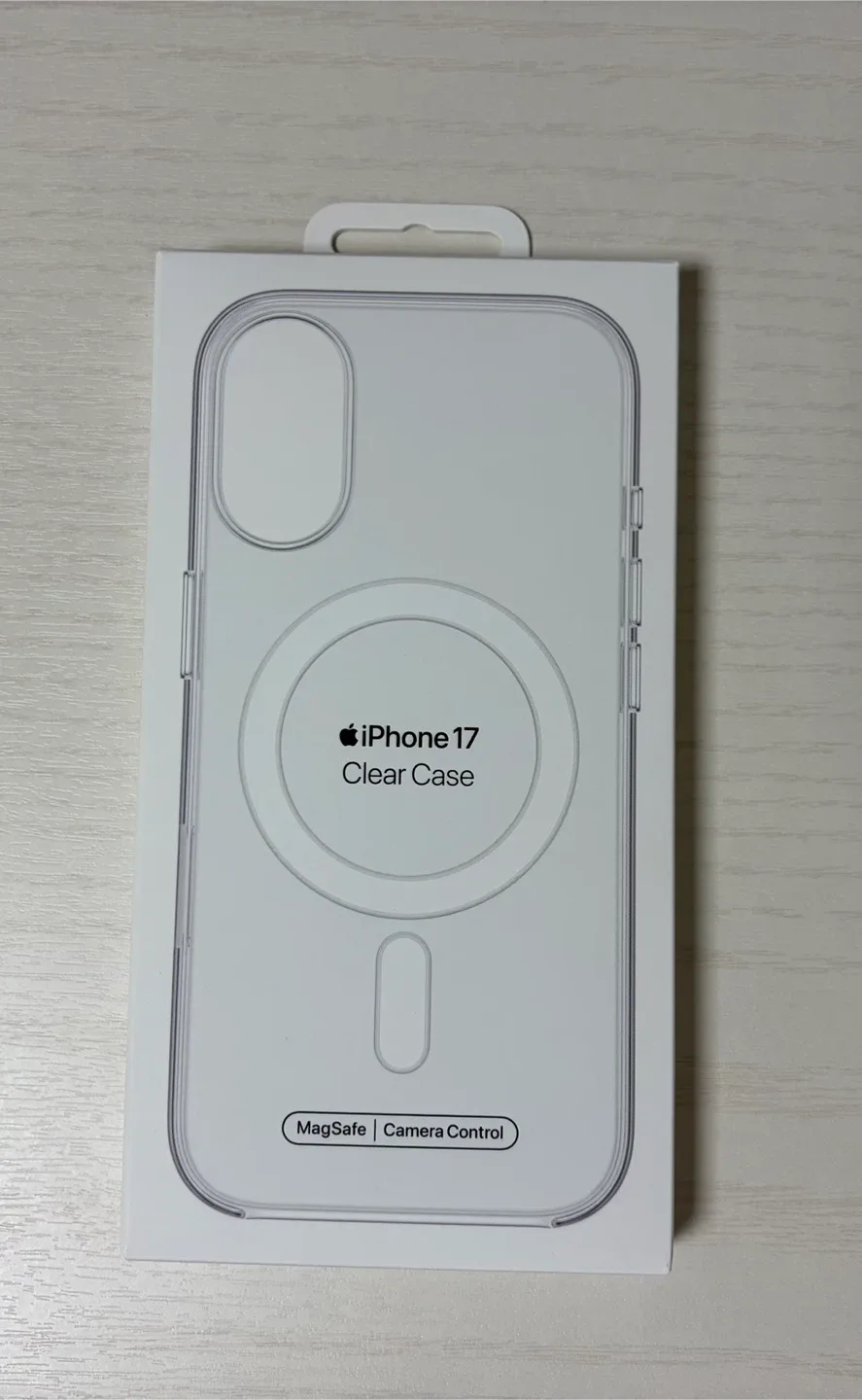 아이폰17 정품 투명케이스 미사용