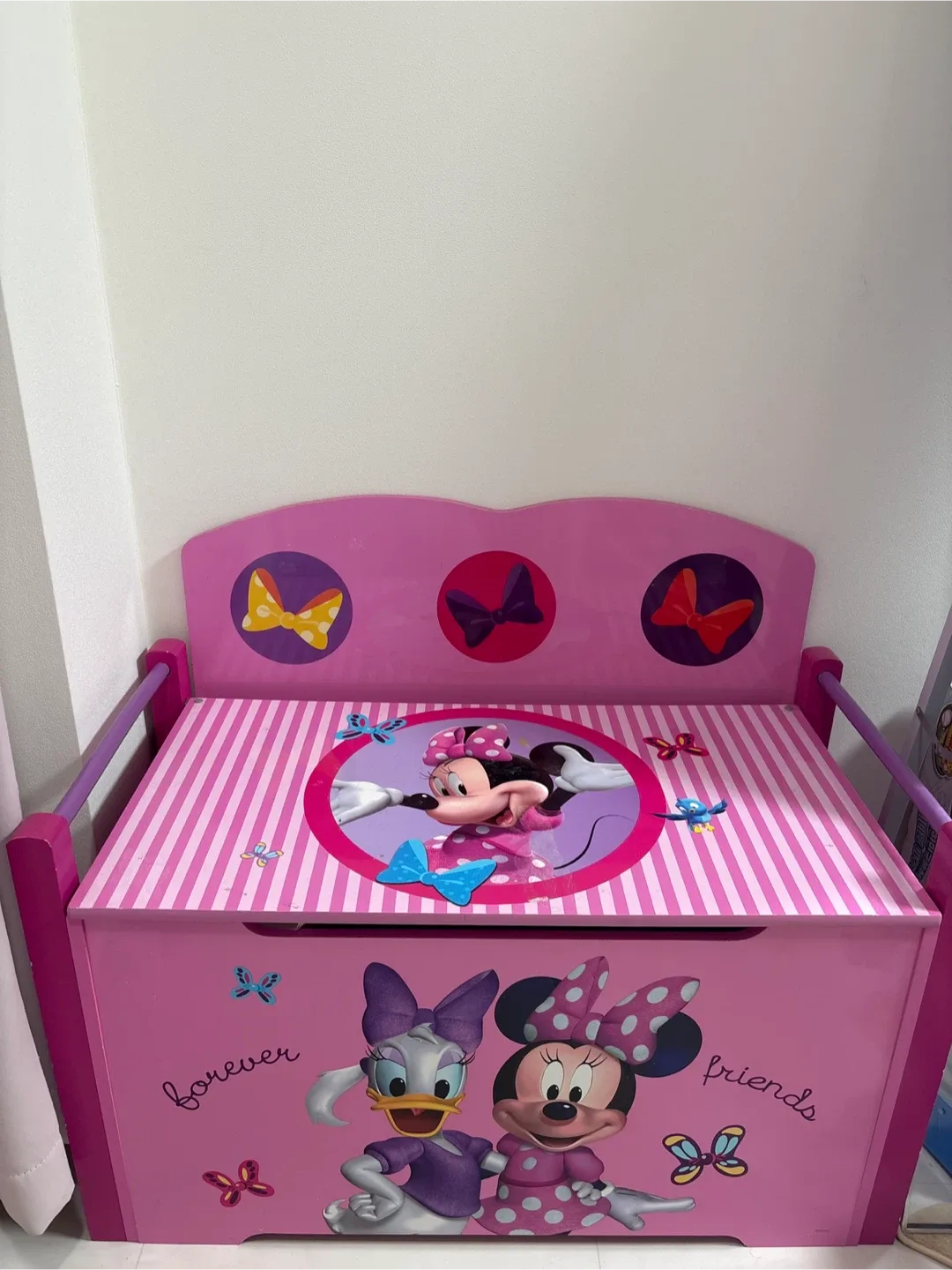 미니마우스 장난감 정리함