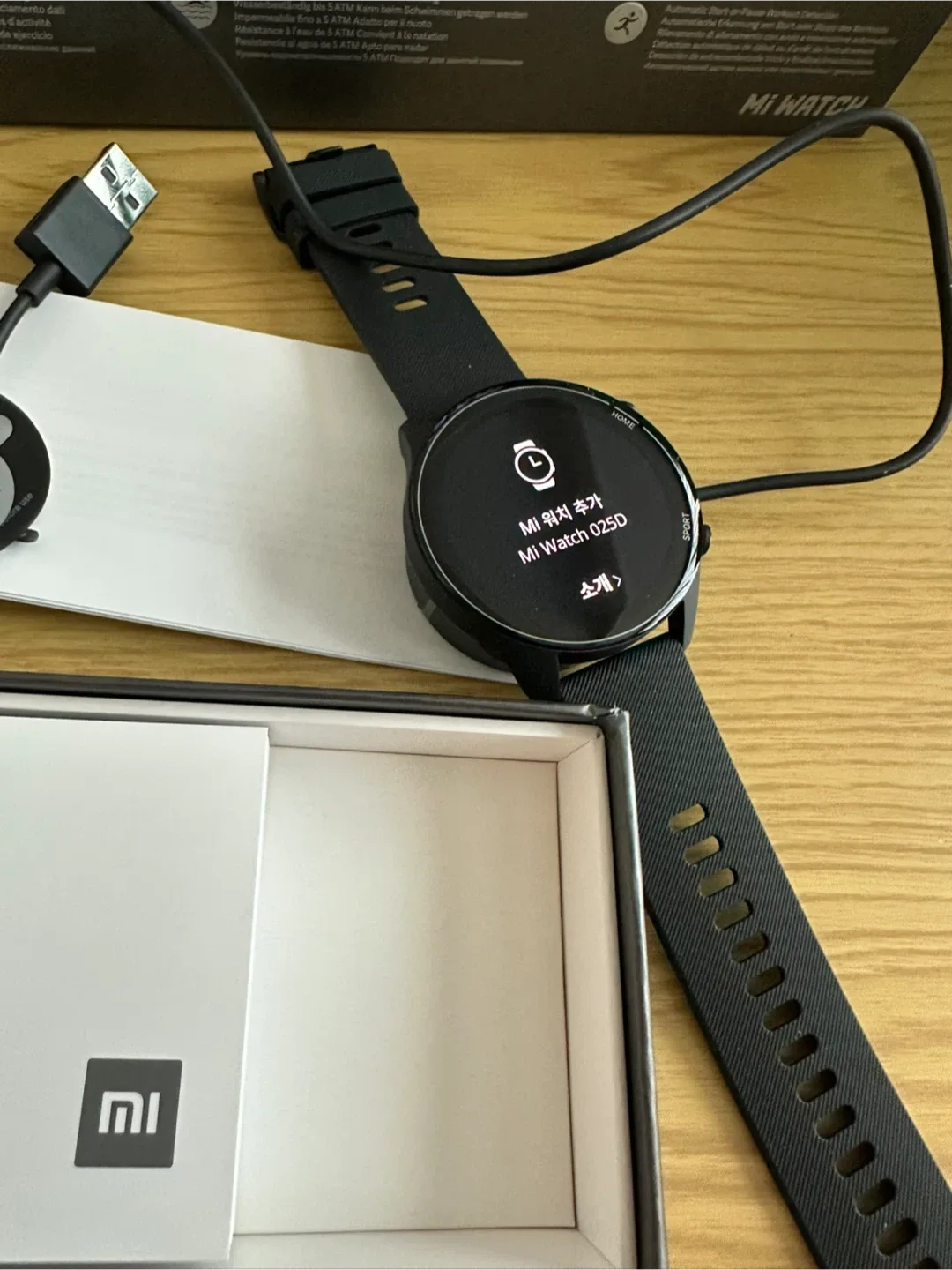 샤오미 Mi Watch 스마트워치