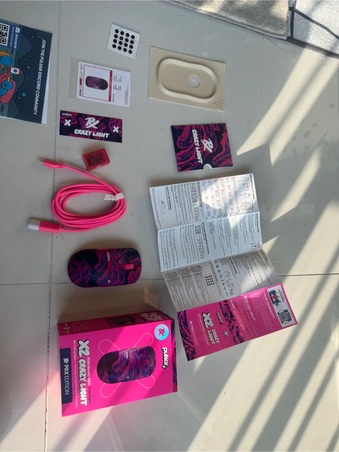 펄사 X2 Crazy Light PRX 에디션 마우스