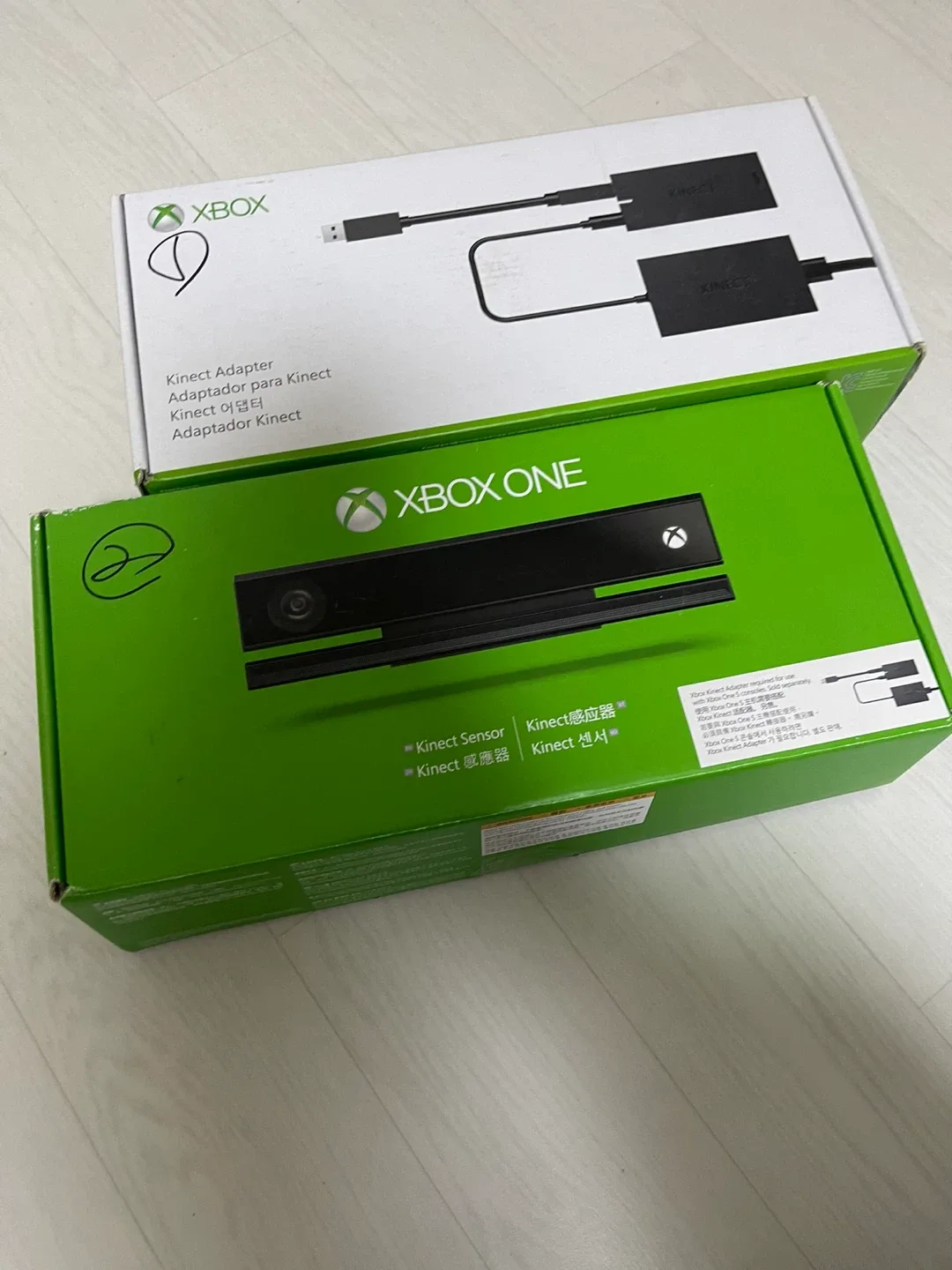 엑스박스원 X BOX ONE Kinect 키넥트 센서 + 어댑터 (미사용)