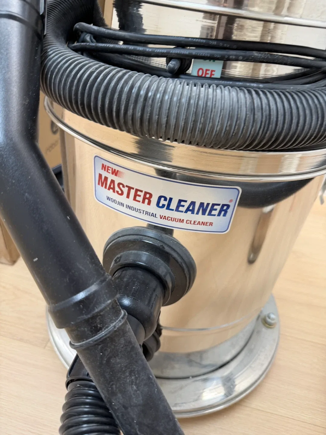 업소용 청소기 우진 마스터 건습식 진공청소기 WJ-140CR