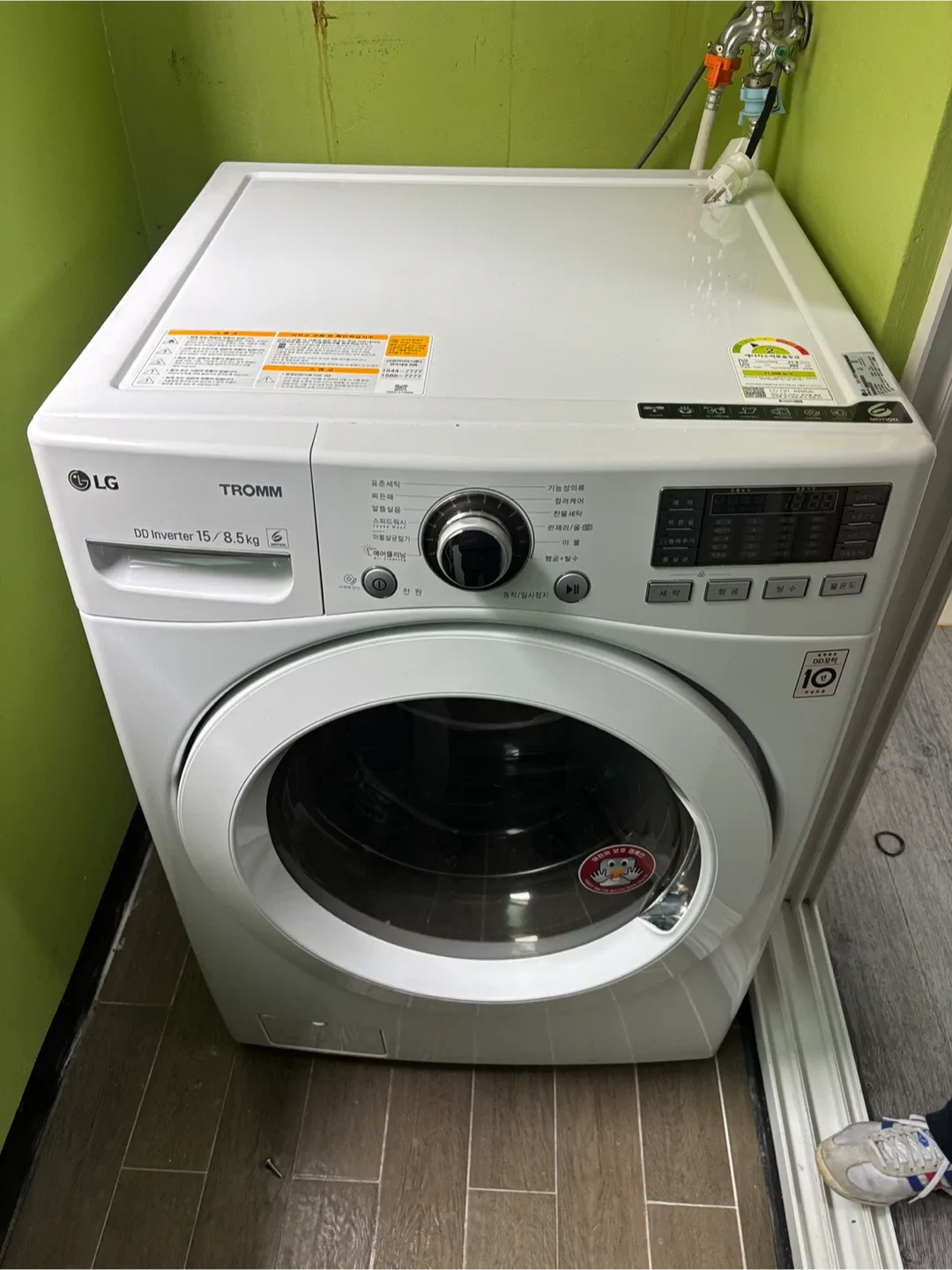 LG 트롬 DD 인버터 15/8.5kg 드럼세탁기 싸게가져가실분