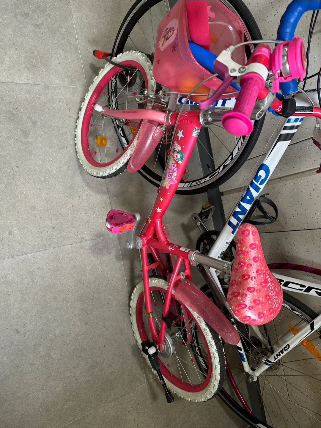 삼천리 시크릿쥬쥬 18인치 자전거 팝니다