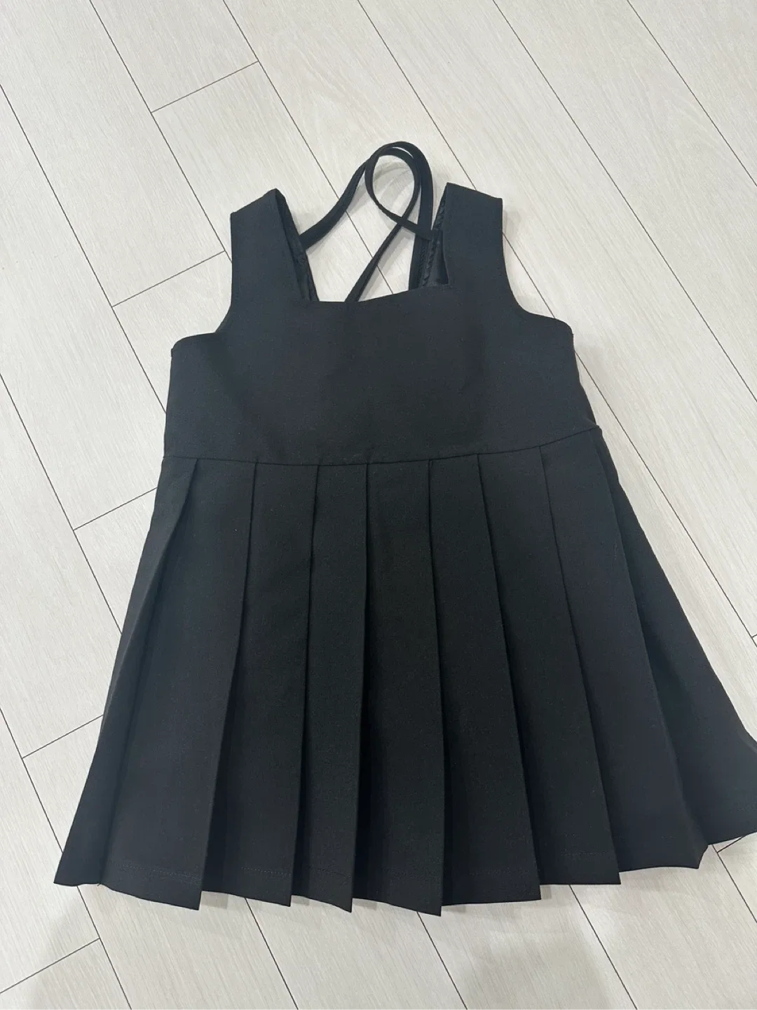 mer mood 플리츠 뷔스티에 원피스