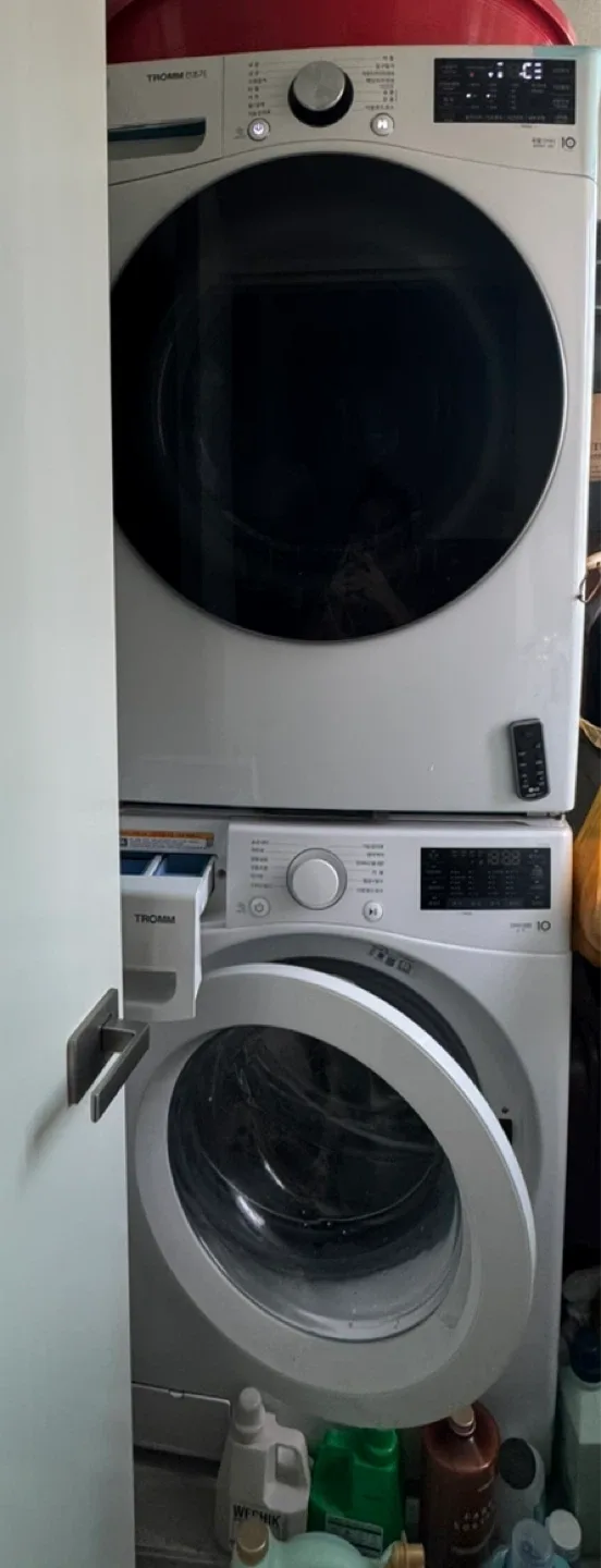 LG 트롬 세탁기 건조기 세트