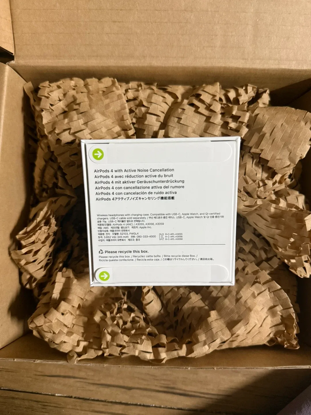 미개봉 애플 에어팟 4세대