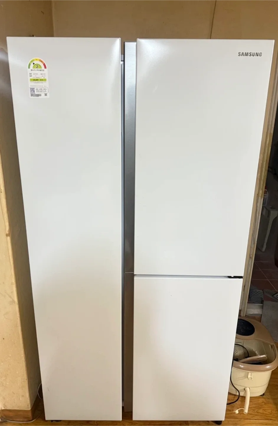 삼성 양문형 냉장고 RS84T5041WW 846L
