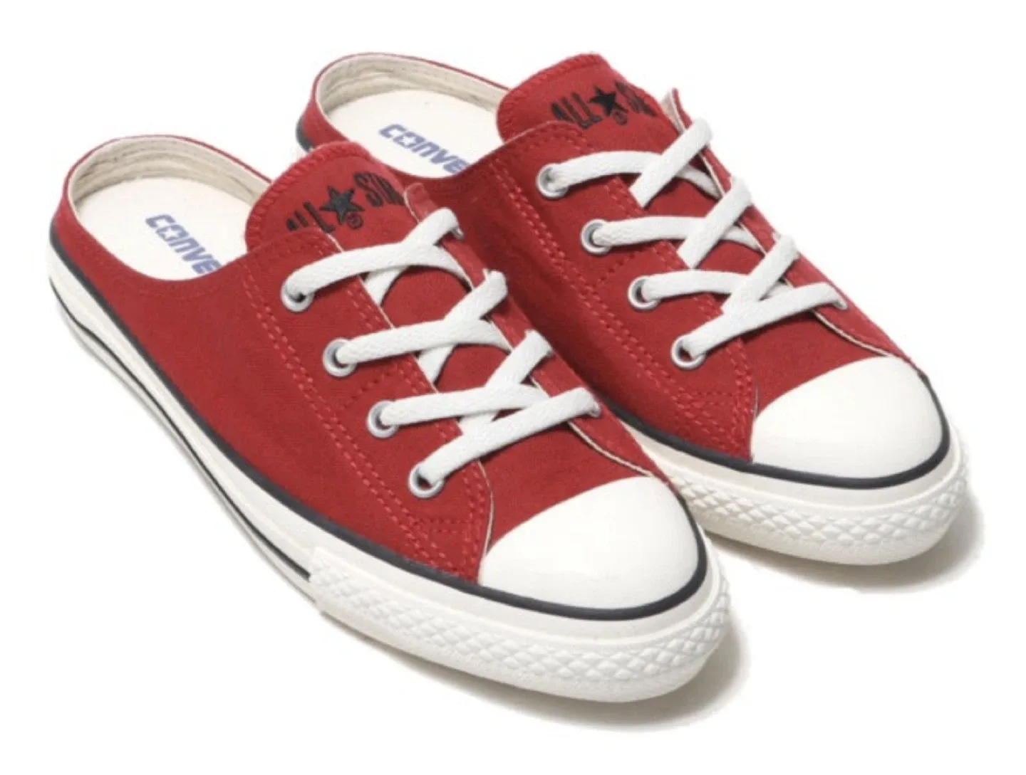 컨버스 슬립온 뮬 레드 차정원 신발