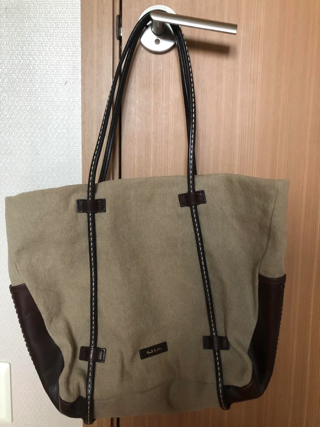 폴스미스 캔버스 토트백