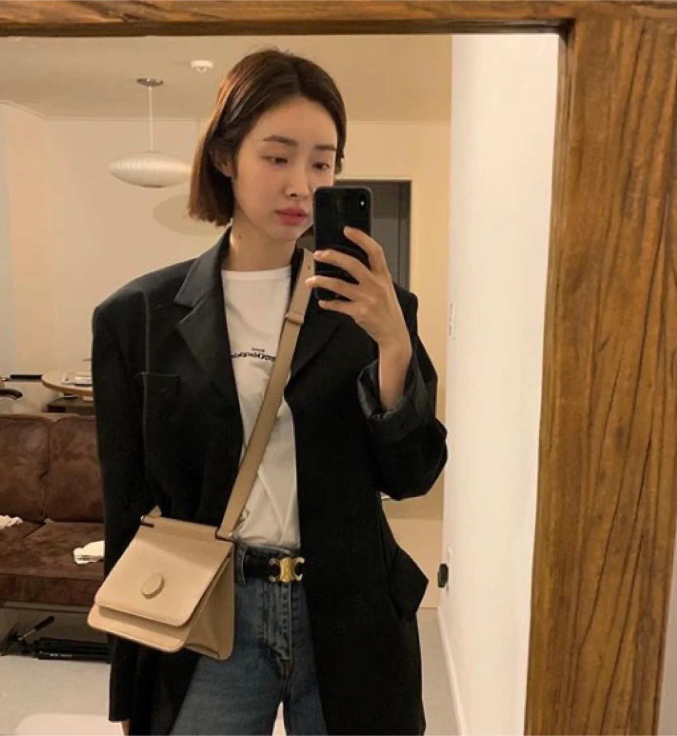 처정원 정려원 가방 새상품