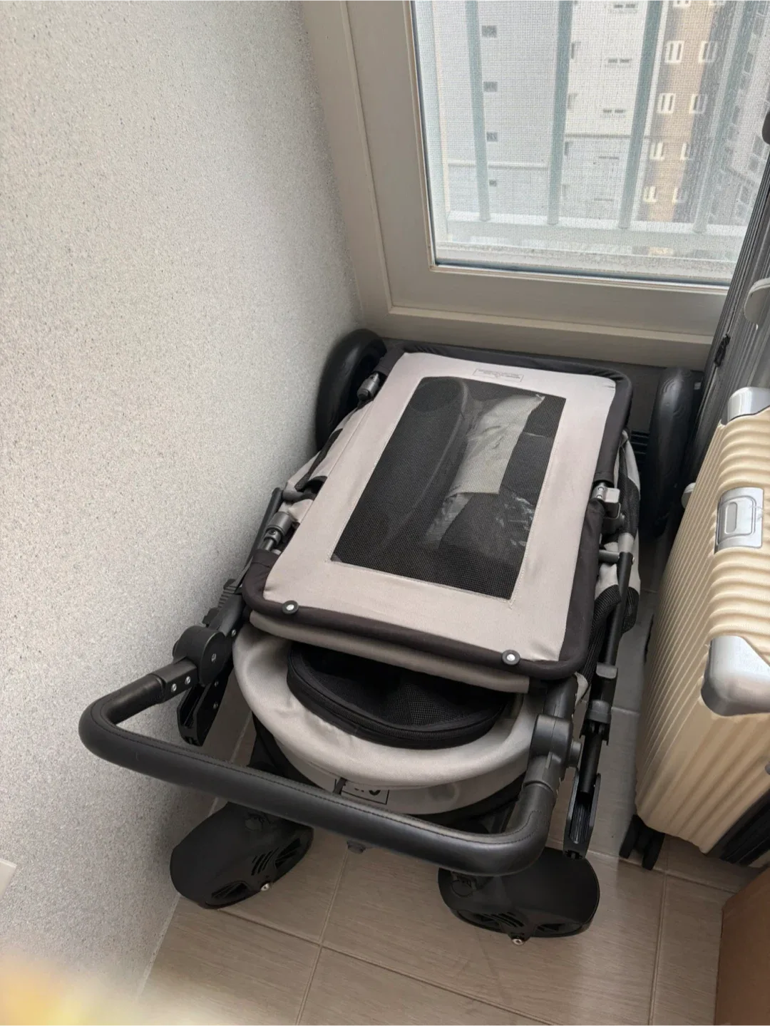 보니렌 강아지 유모차 Pet 9 저상형