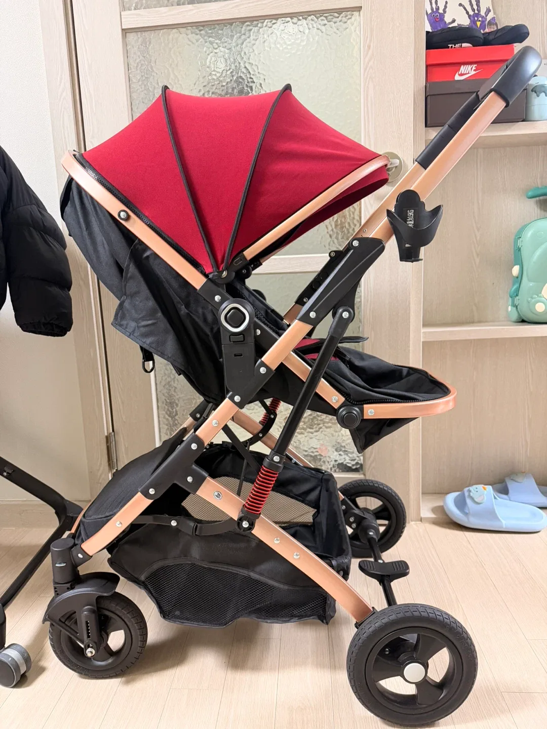 아기 디럭스 유모차