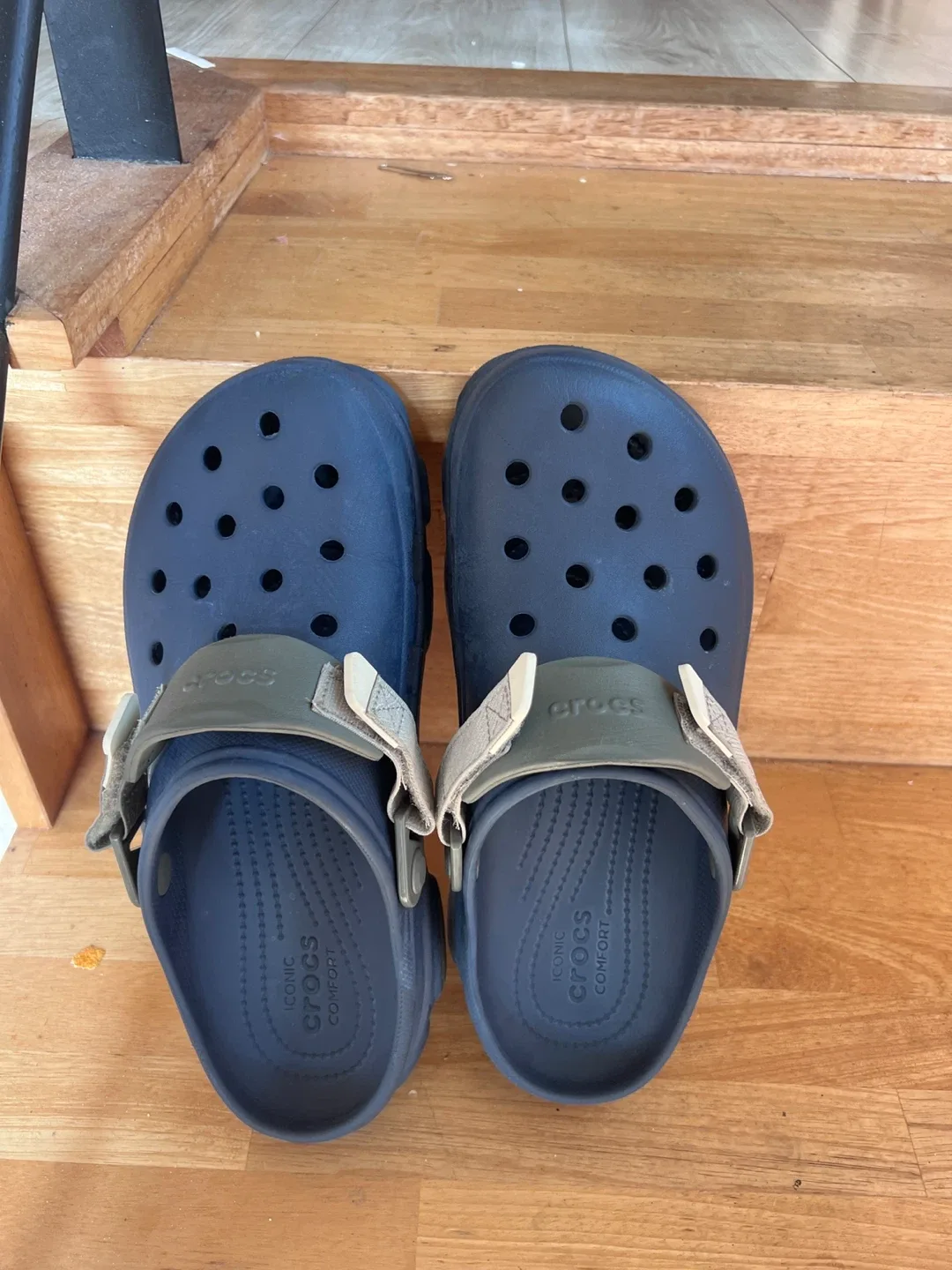 크록스 클로그 네이비 M9/W11