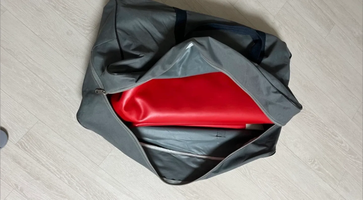 240cm x 200cm(두께 20cm) 캠핑용 에어매트 팝니다